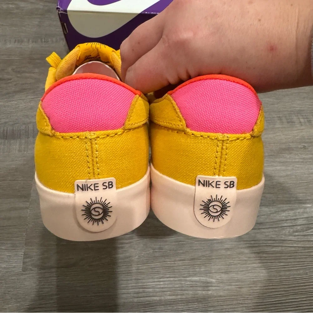 Nike SB Shane T Pollen Yellow Low Top Sneakers